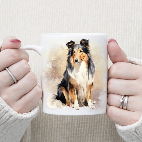Rough collie mug - |,