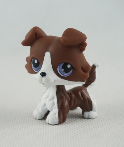 Littlest pet shop collie - littlest, dog