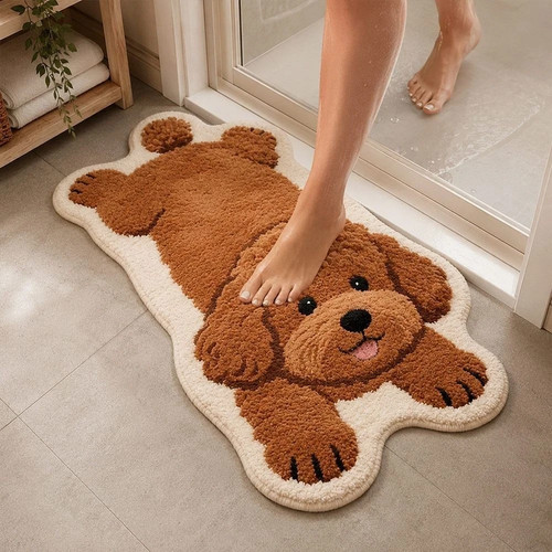 New puppy print dog shaped - new,