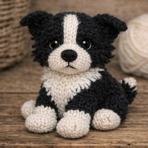 Border collie puppy - border, double