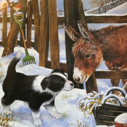 Charity christmas card - charity, ~