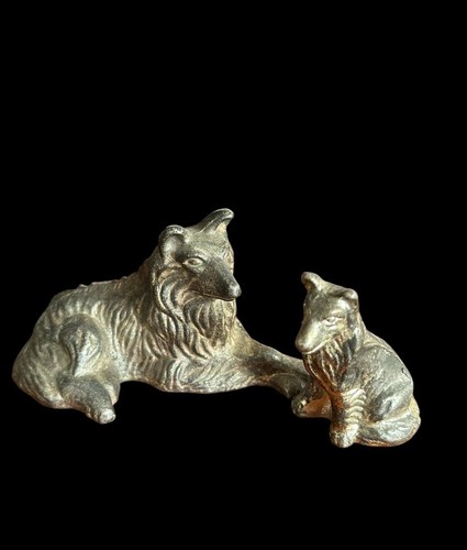 Vintage metal collie lassie - vintage,