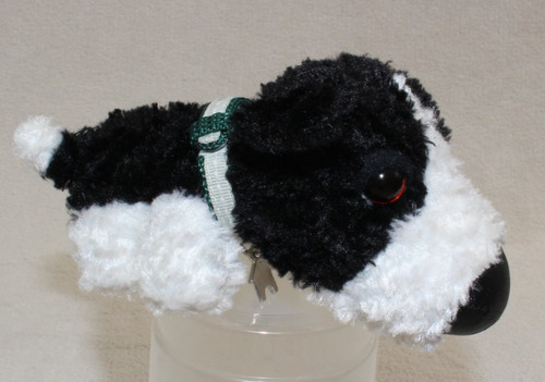 Border collie black - &, white