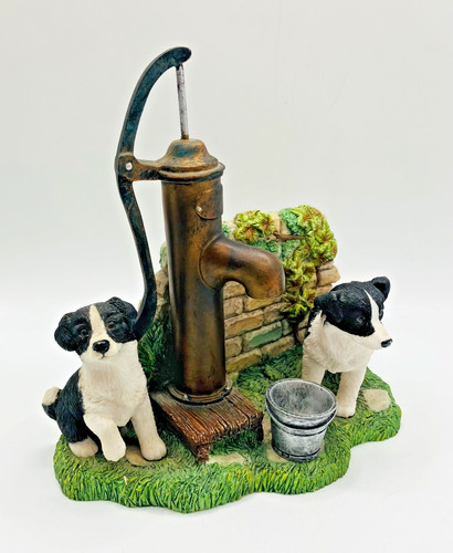 Vintage 1998 two - border, collie