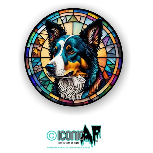 Stained glass effect - effect, border